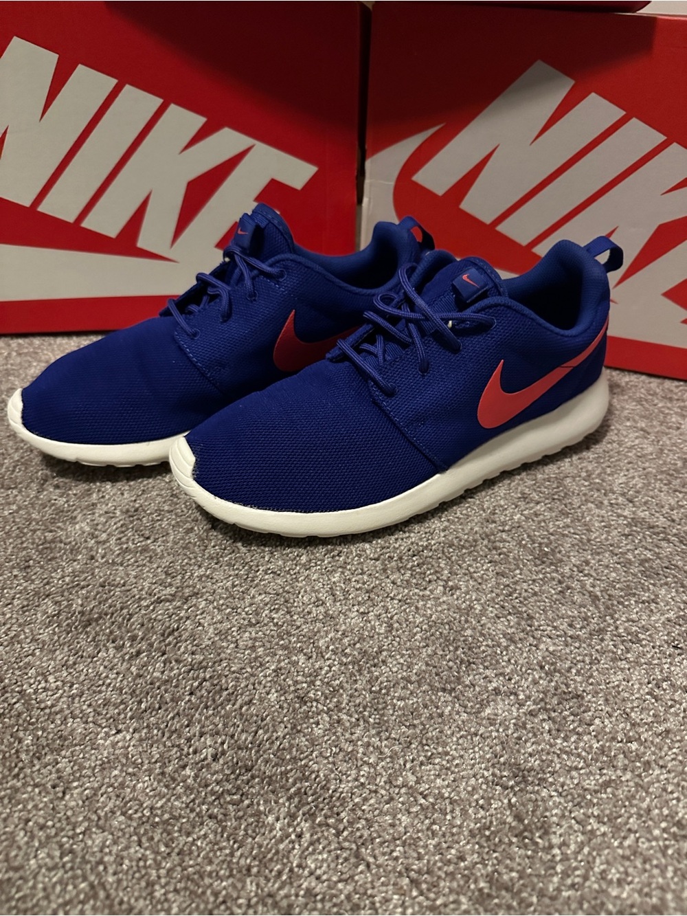 Nike Women’s Roshe One ‘Royal blue/Pink’ (2016) Size W11/M9.5